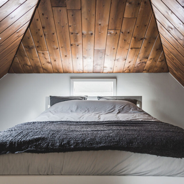 luxe slaapkamer met 2 persoons bed